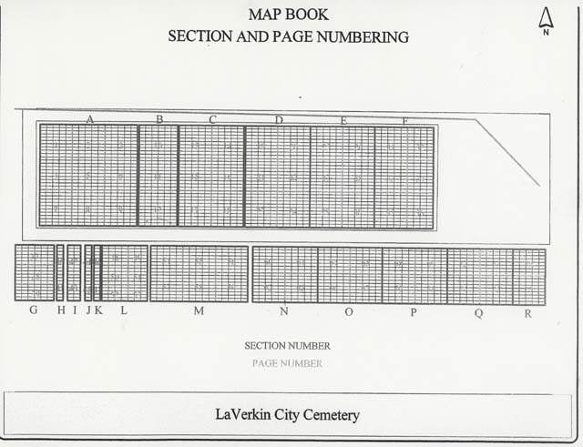LaVerkin Cemetery sign