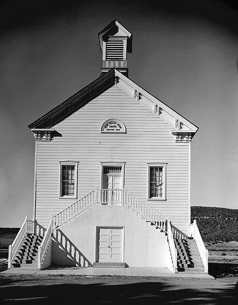 Front of the Pine Valley Chapel