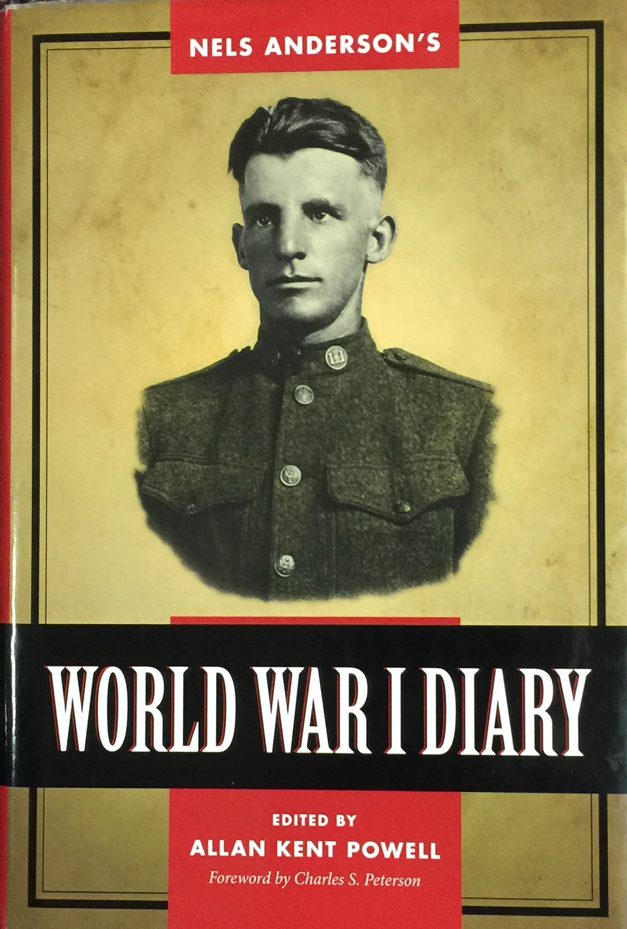 Front cover of World War I Diary
