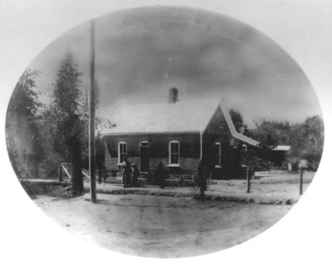 Front side of the Graff home
