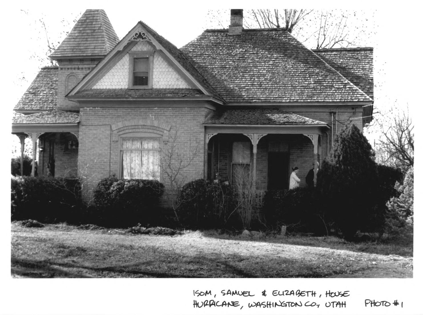 Samuel & Elizabeth Isom home