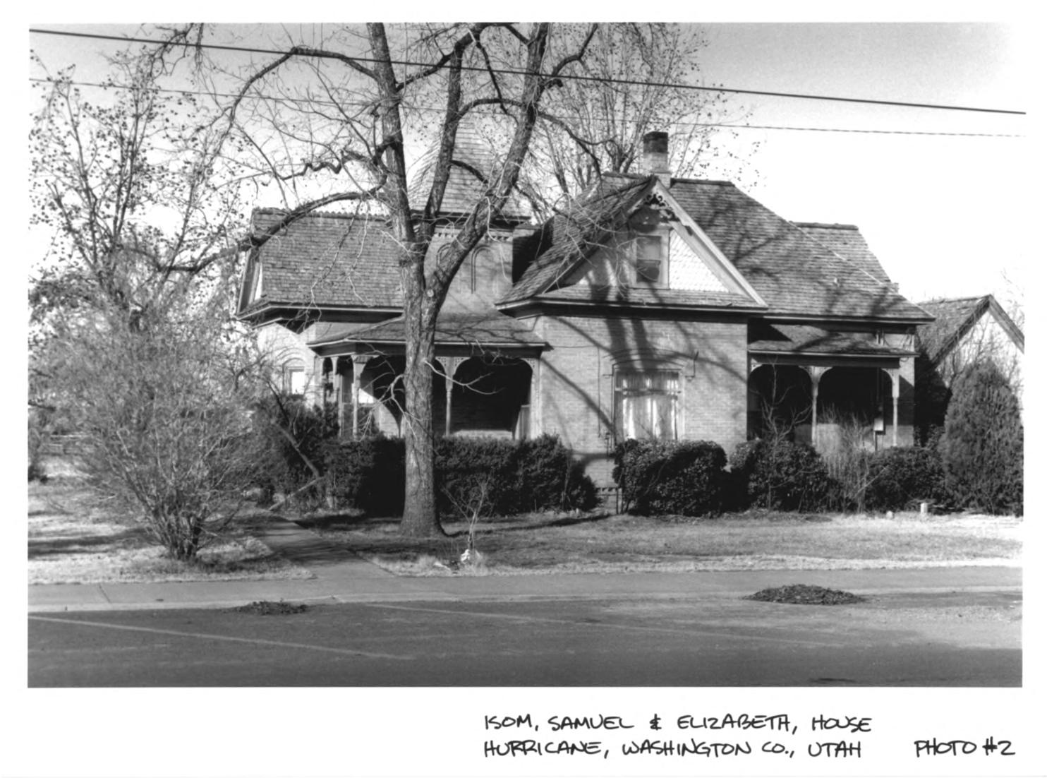 Samuel & Elizabeth Isom home