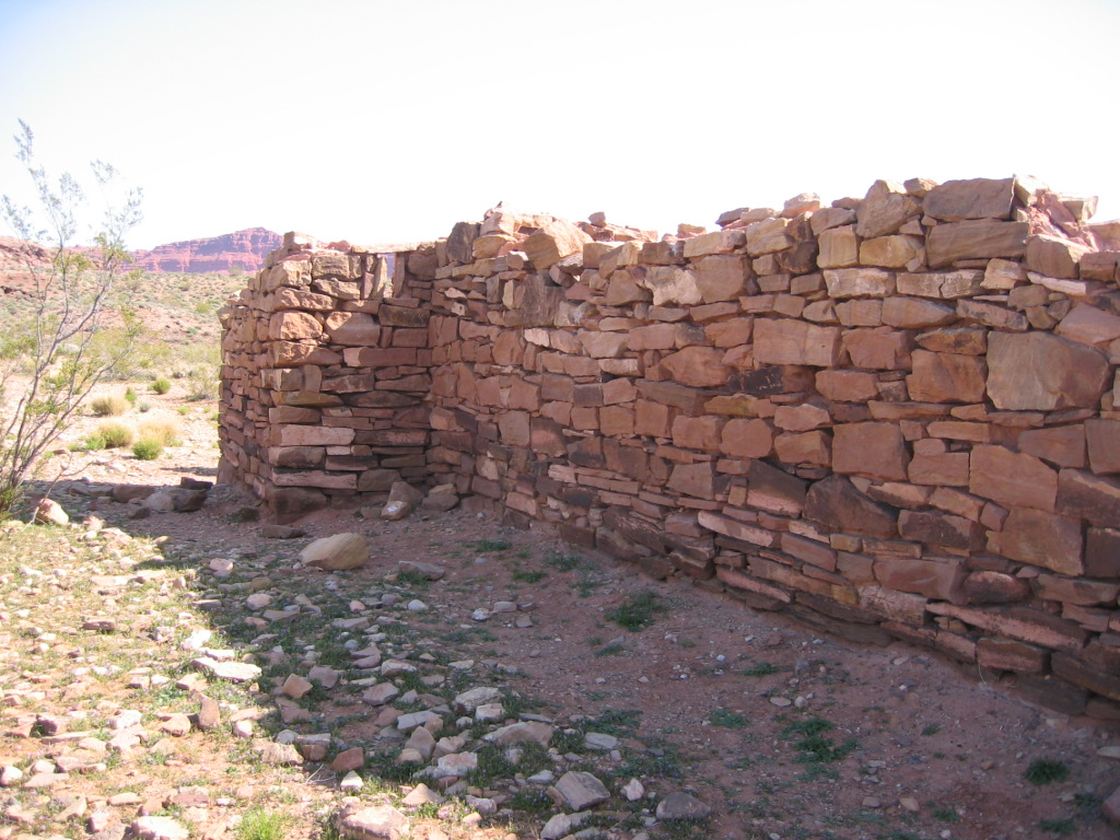 WCHS-00057 Back Wall of Fort Pearce