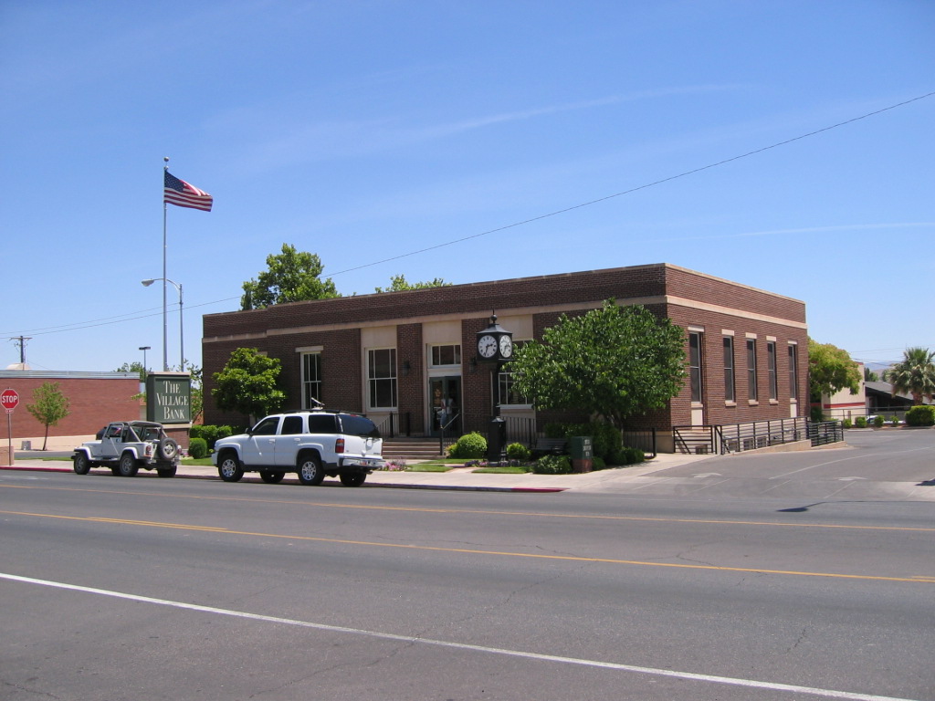 Northwest corner of the old post office building