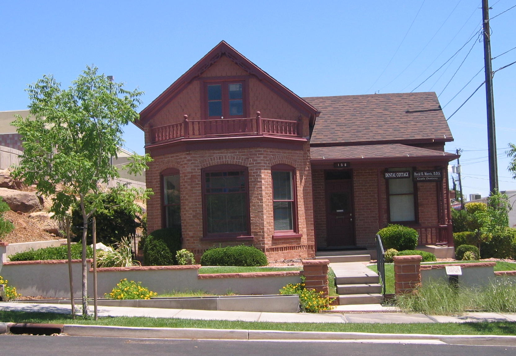 Front of the Gardner home