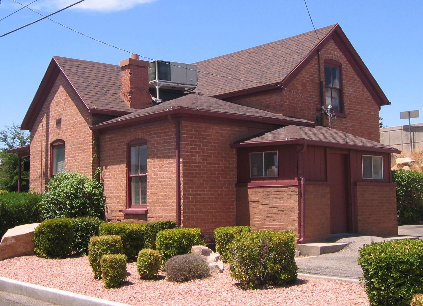 Back of the Gardner home