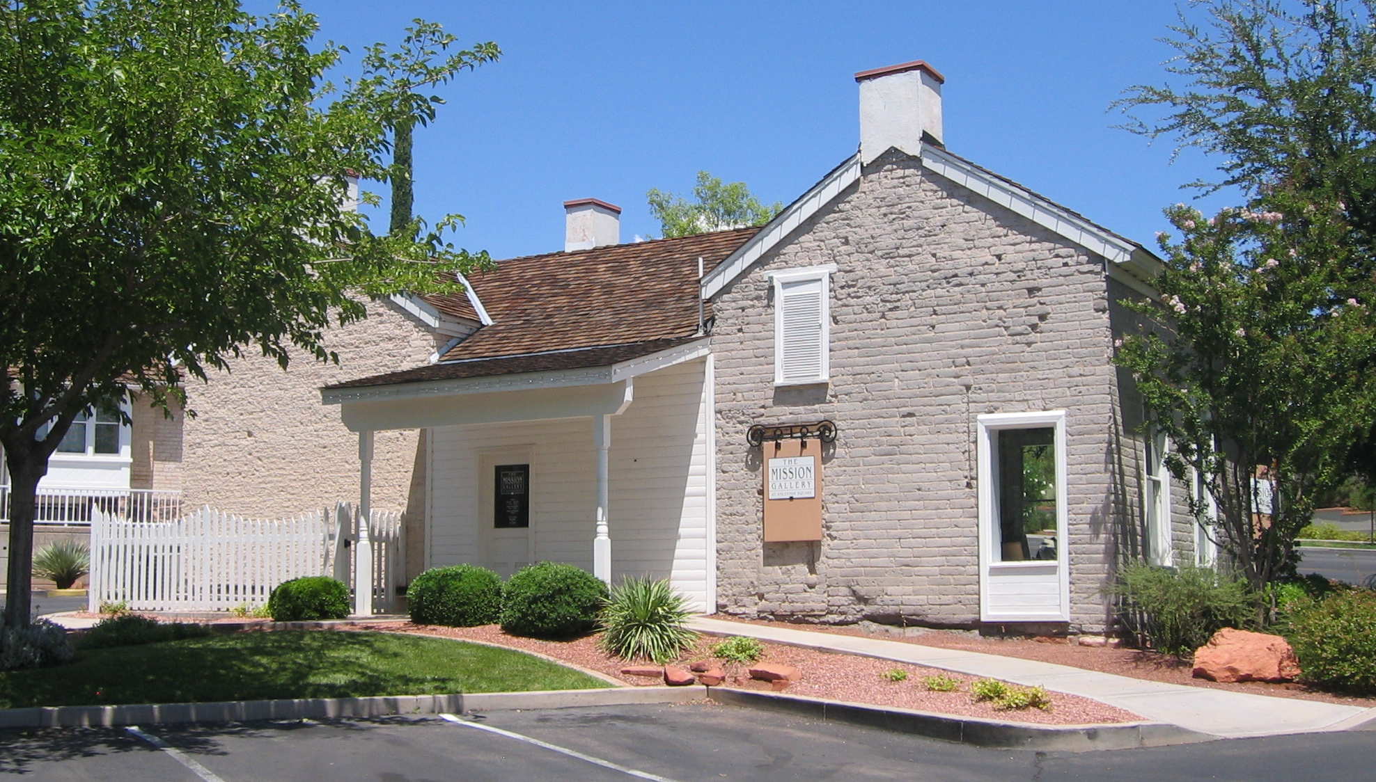 Back of the Samuel Miles Jr. home