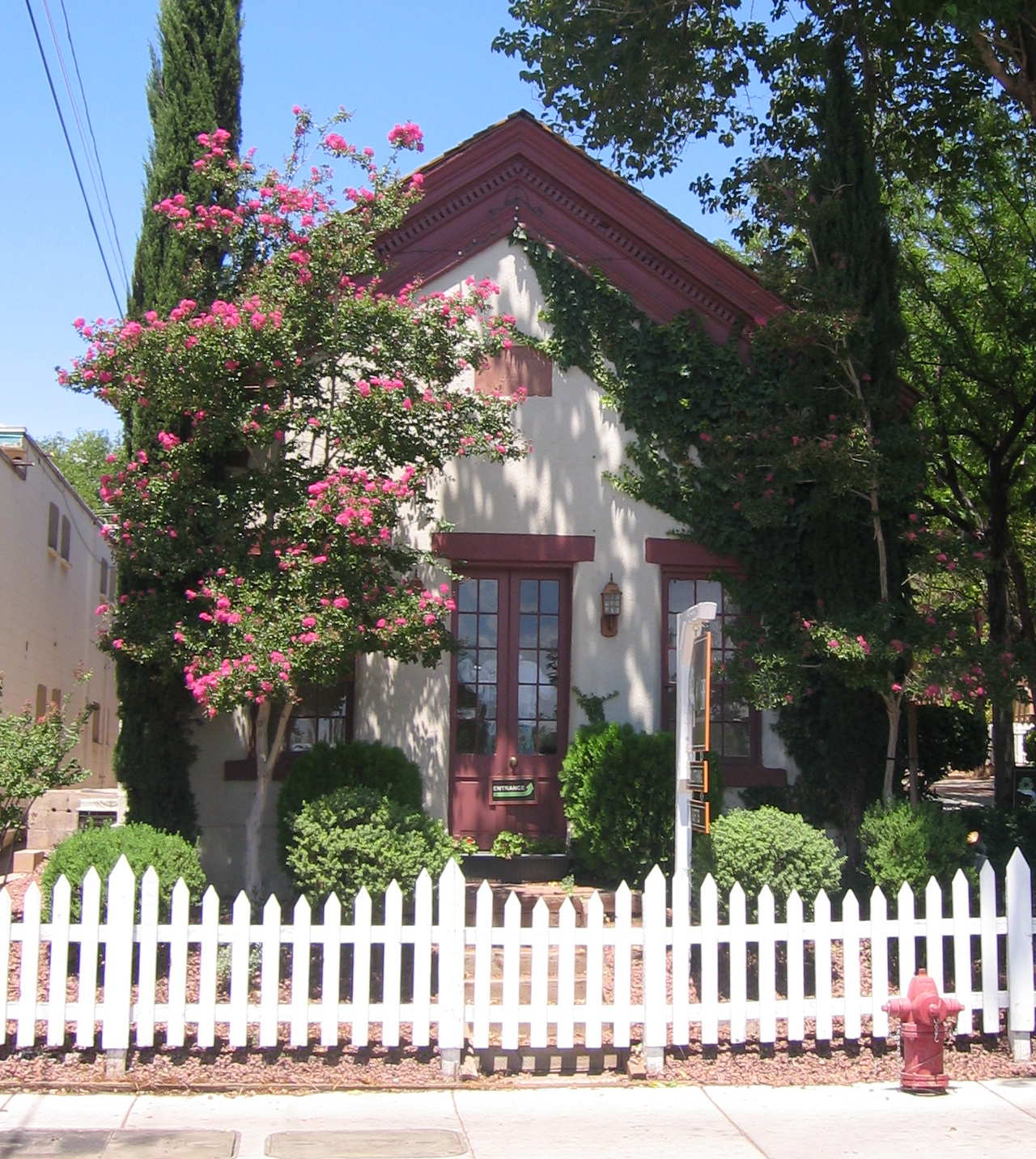 Front of the Gardener's Club Hall