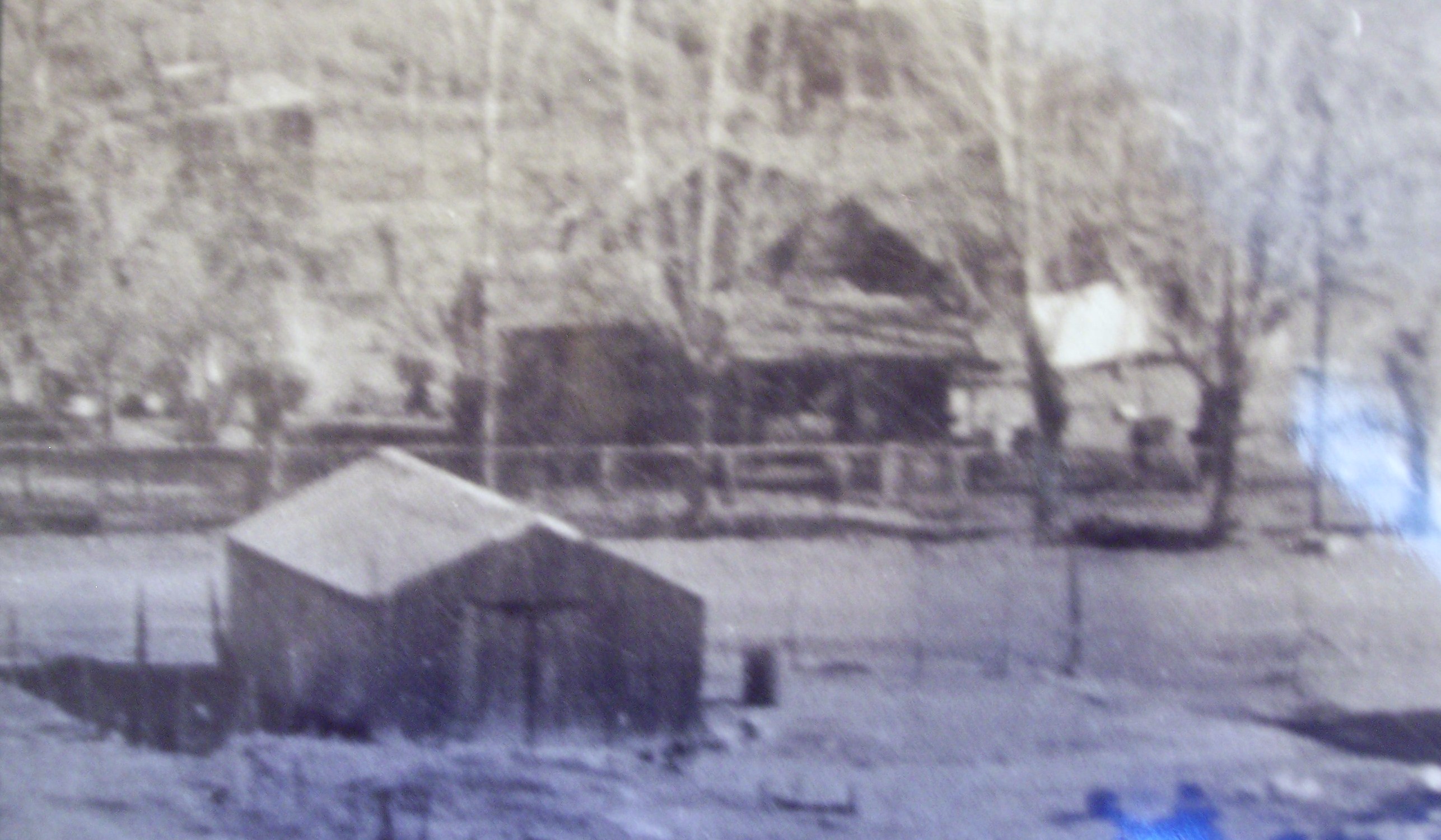 Early 1900s photo of the Canfield home