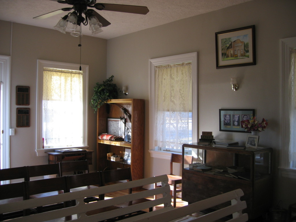 Southwest corner of the Santa Clara Relief Society House