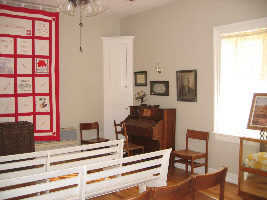 Northeast corner of the Santa Clara Relief Society House
