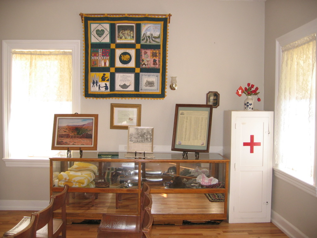 Southeast corner of the Santa Clara Relief Society House