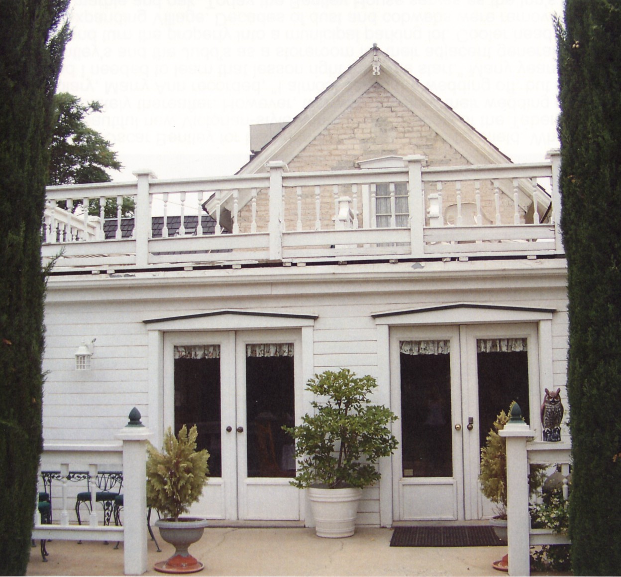 Side of the Joseph Bentley Home