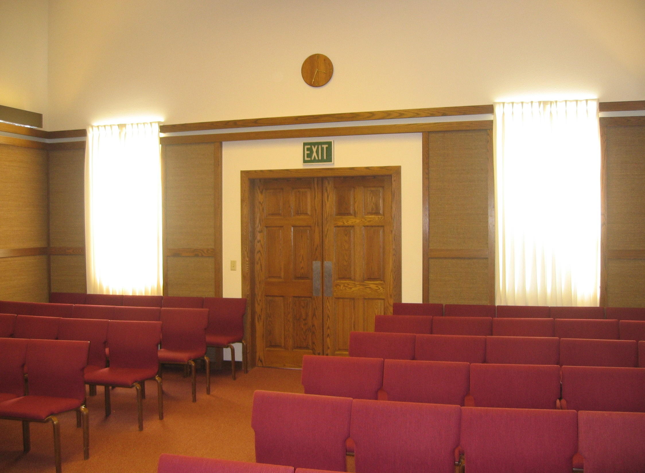 Back of the old chapel