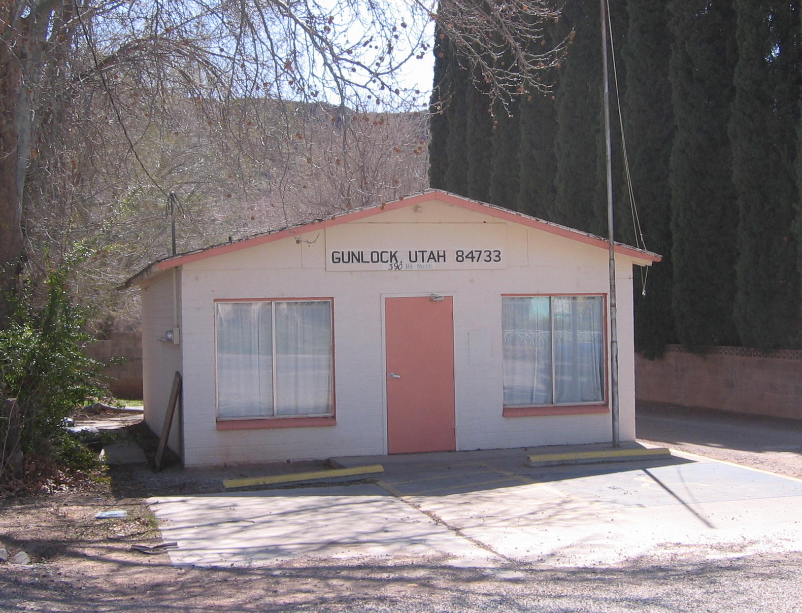 WCHS-00631 Gunlock Post Office