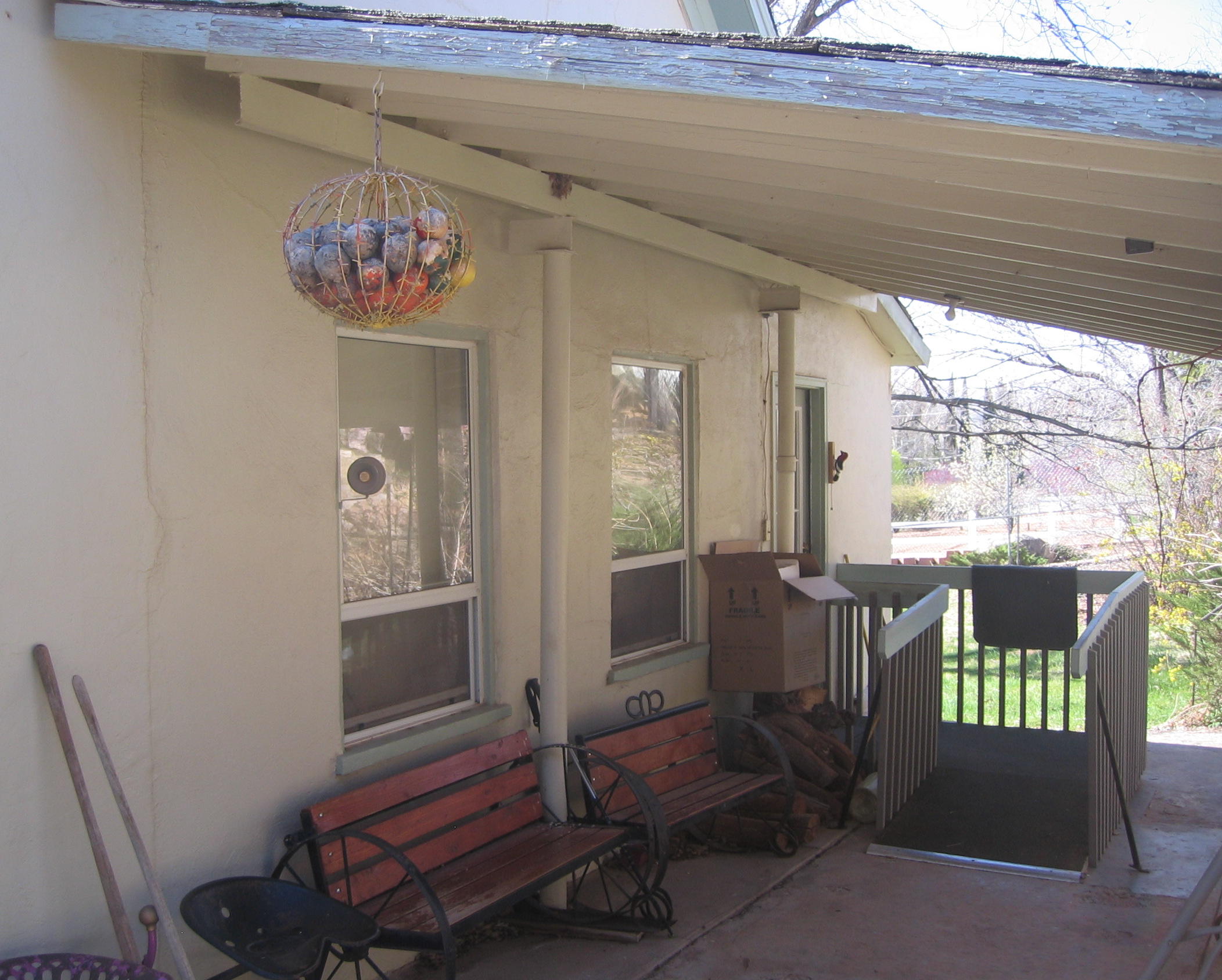 Back of the Holt Home