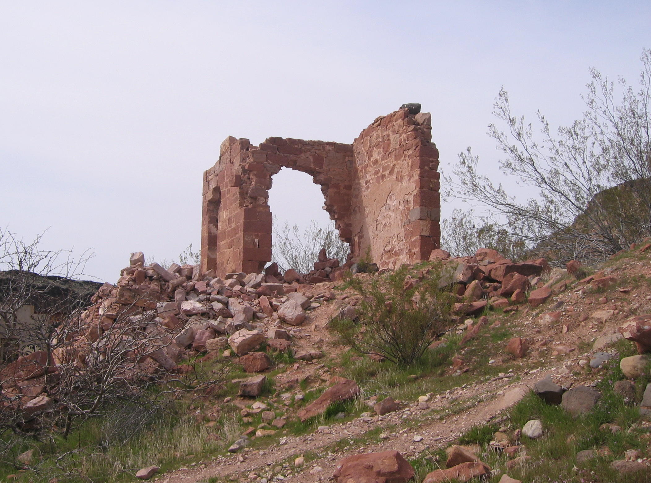 Ruins of the old Stormont Mill