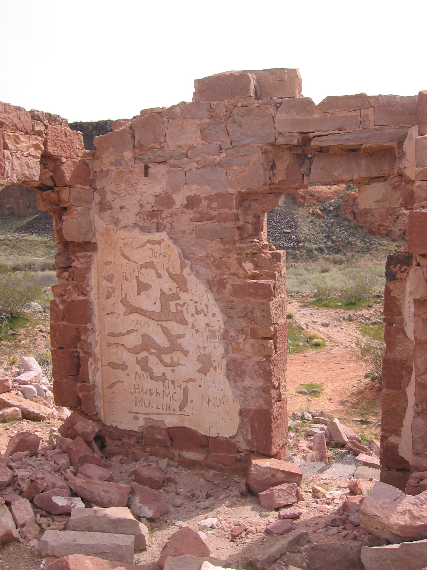 Ruins of the old Stormont Mill