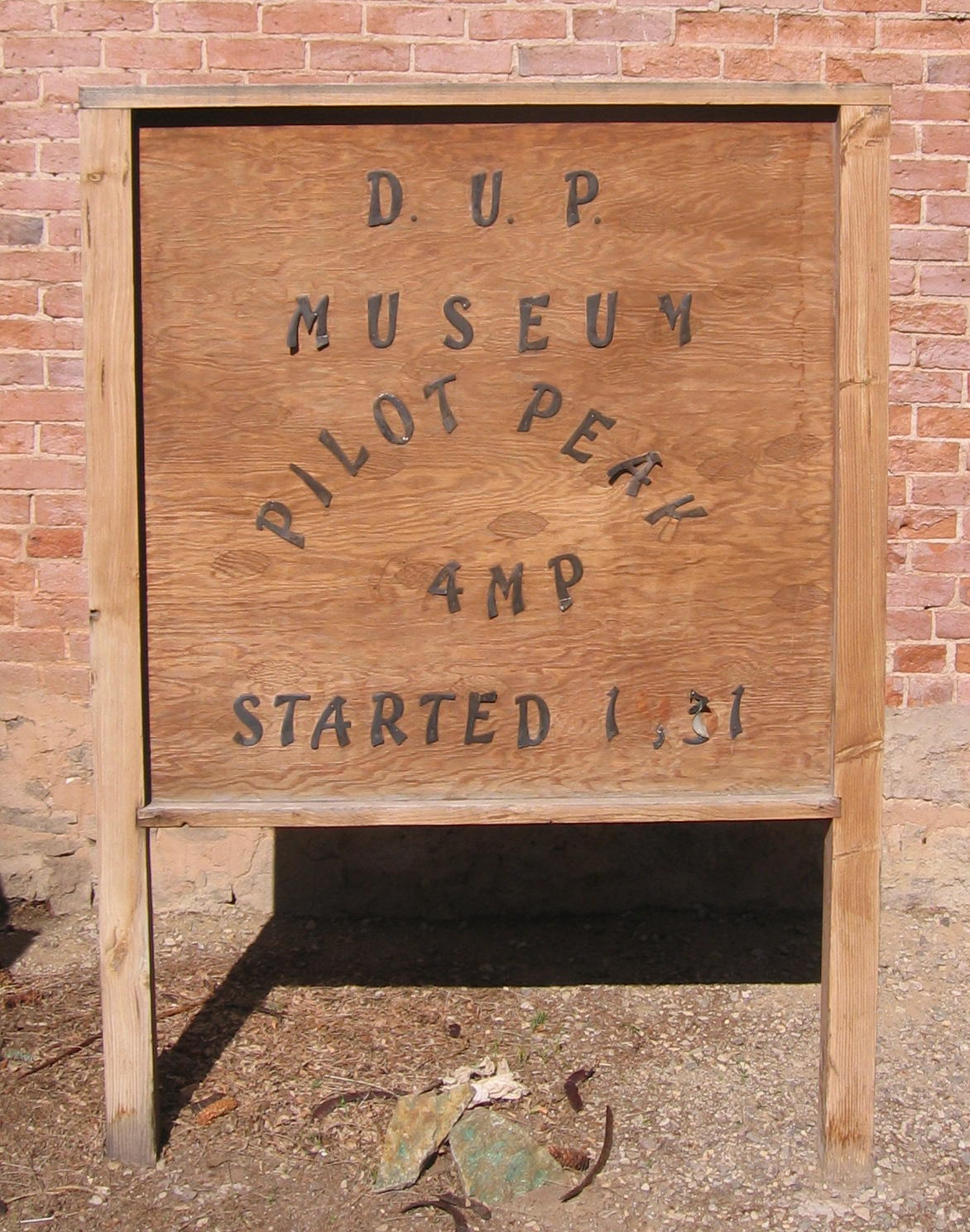 Museum Sign