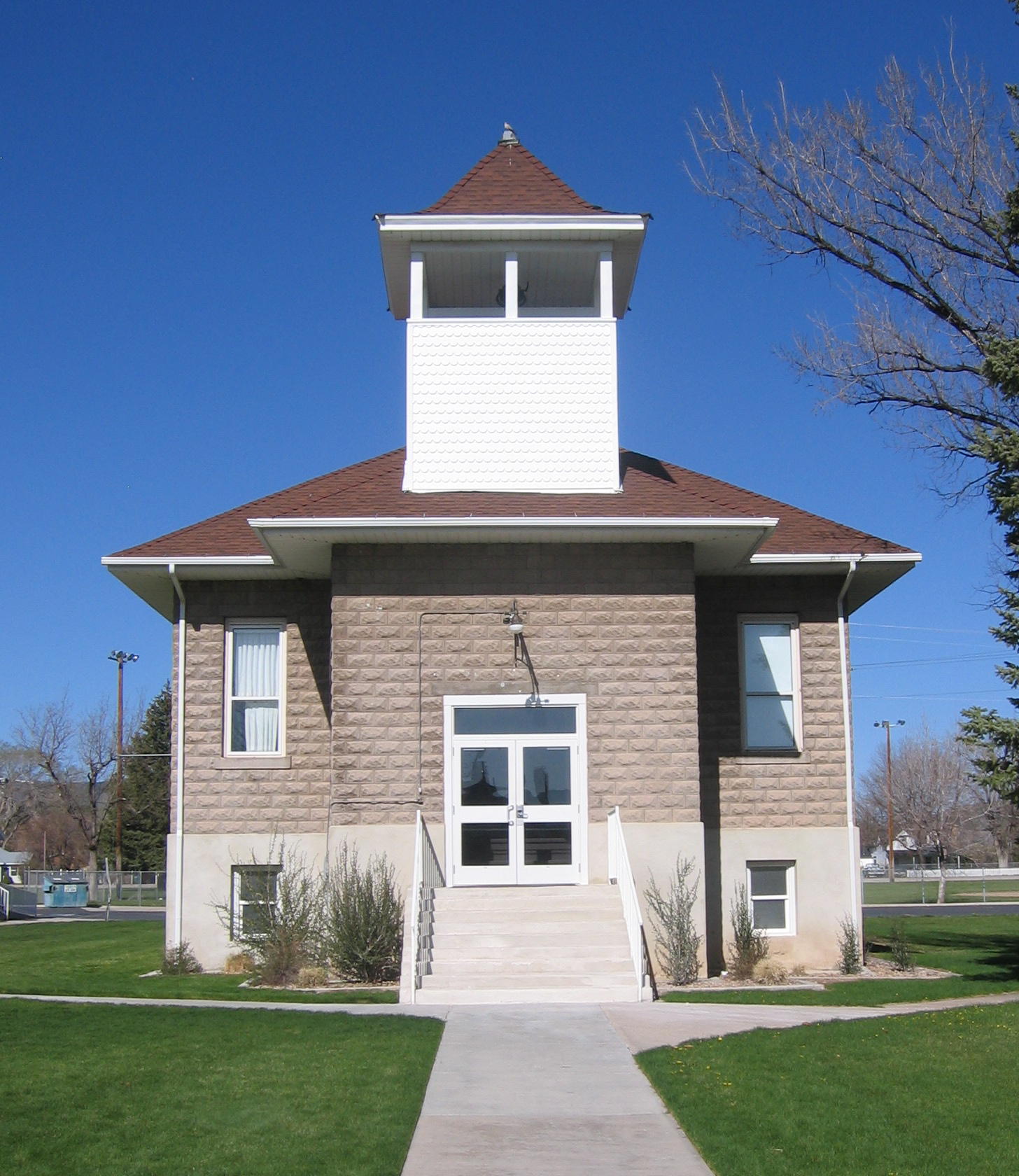 Front of the Second Enterprise Meetinghouse