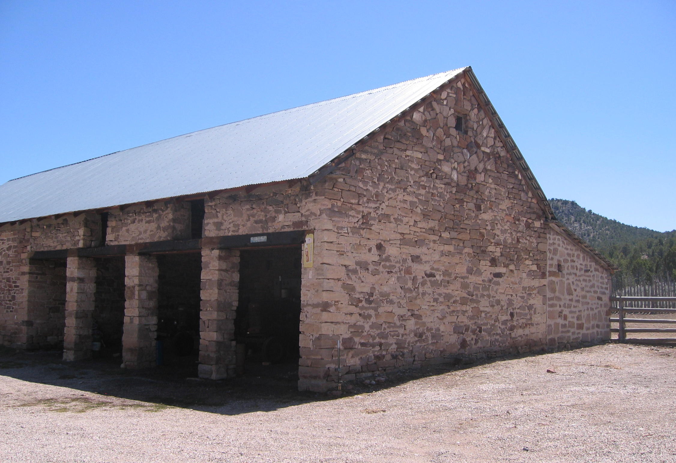 Northwest Corner of the Rock Barn
