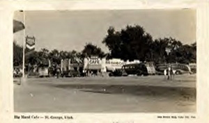 Big Hand Cafe in 1938