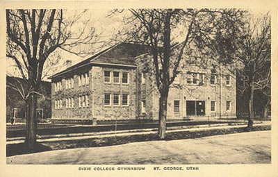 The Dixie Academy Gymnasium Building