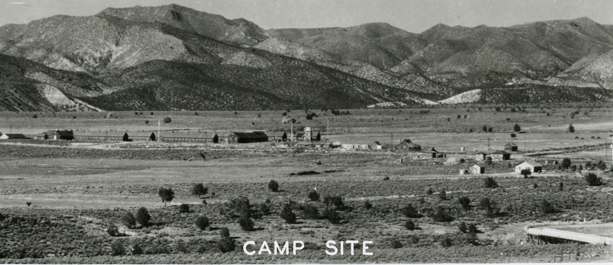 WCHS-01047 The Veyo CCC Camp in 1939