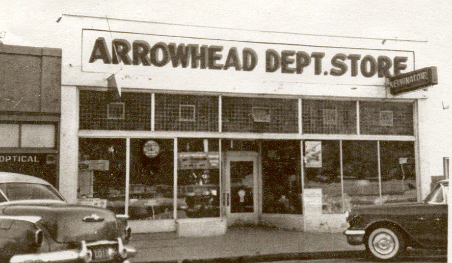 WCHS-01083 Front of the Arrowhead Department Store