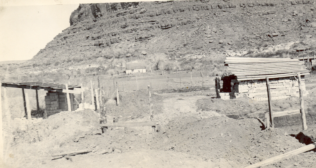 Home site looking north