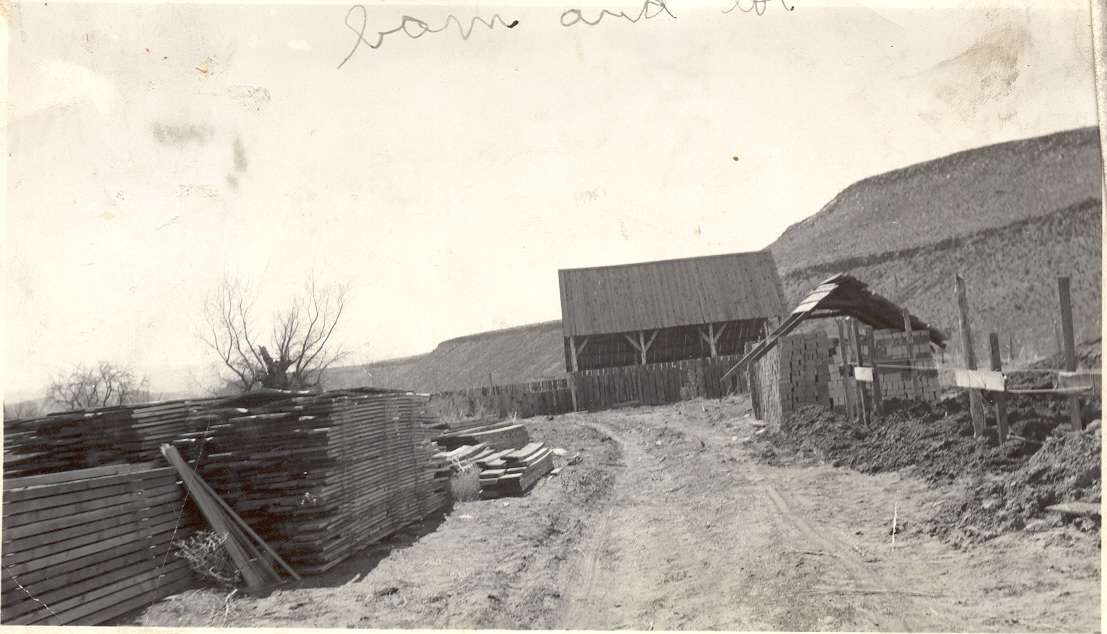 Home site looking south