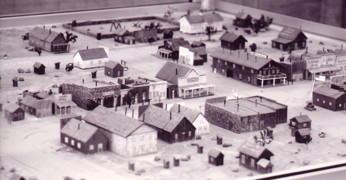 Model of old Silver Reef