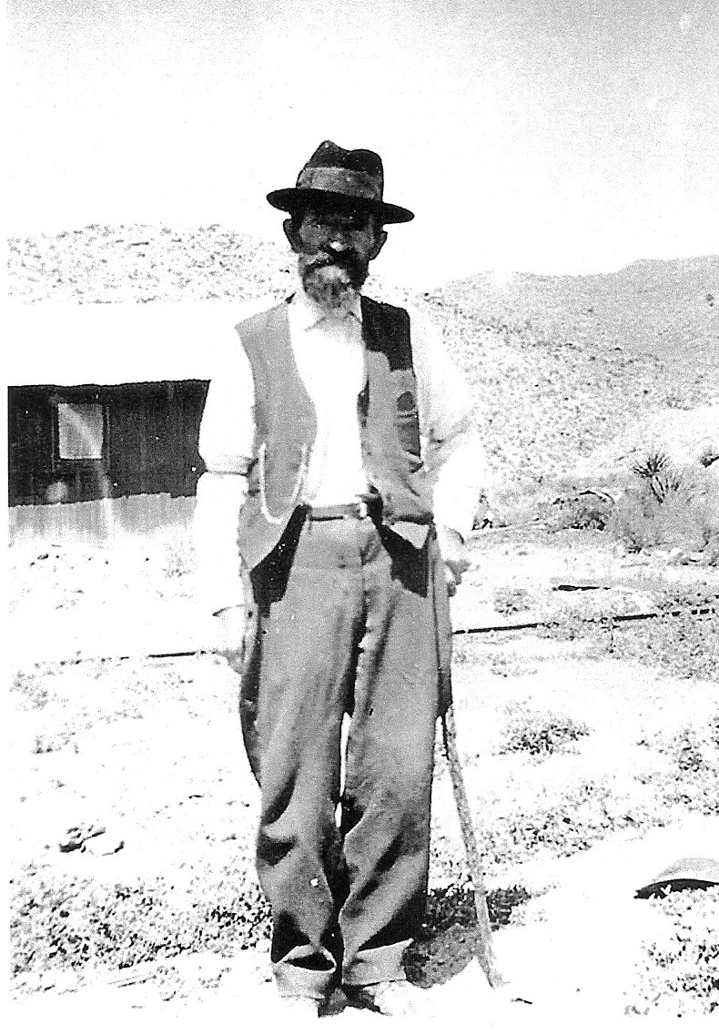 WCHS-01207 John Kemple in Goodsprings NV about 1915