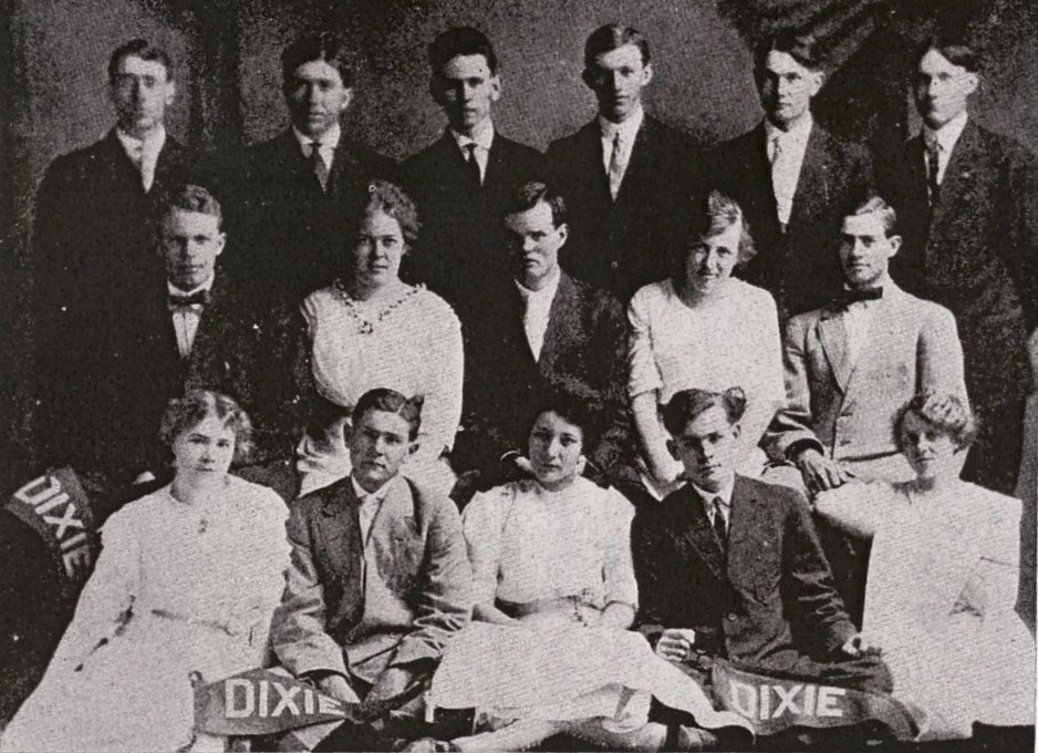 First graduating class of the Dixie Stake Academy