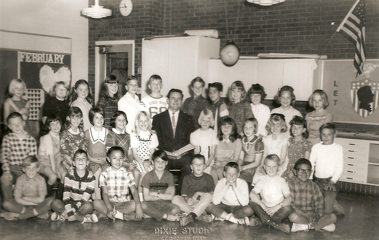 Mr. Hannig's 1967-1968 fourth grade class