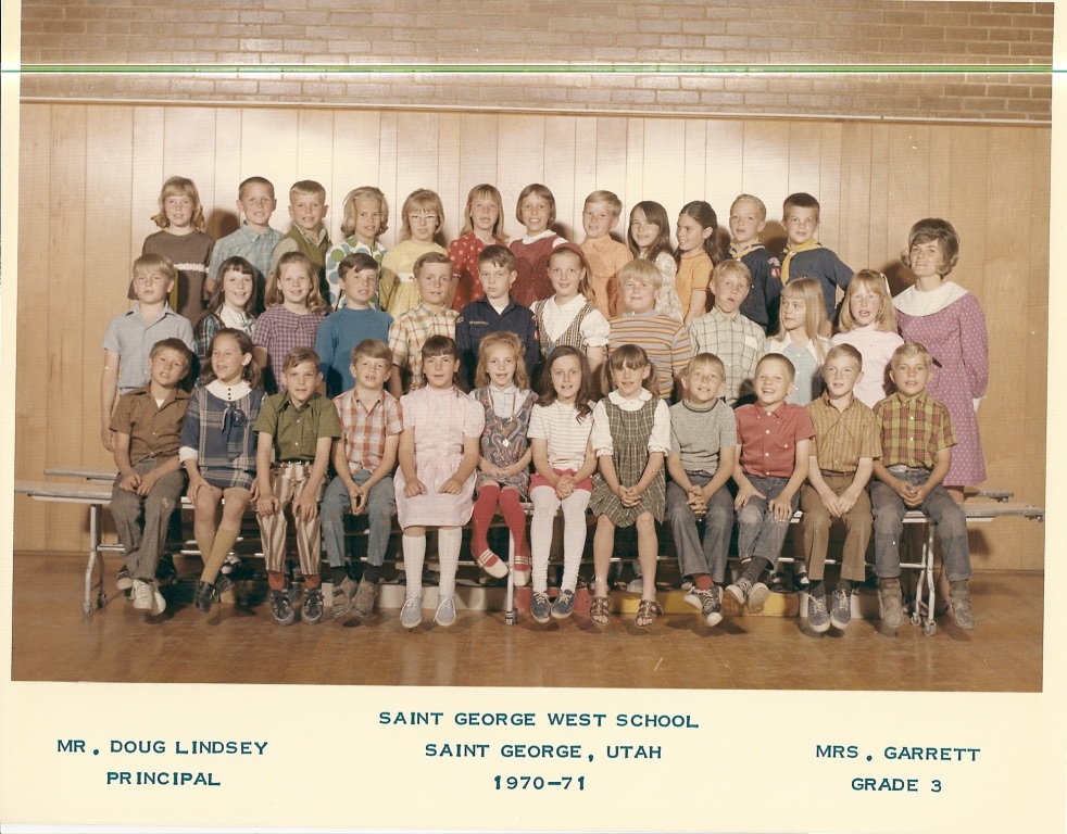 Mrs. Ann Garrett's 1970-1971 third grade class
