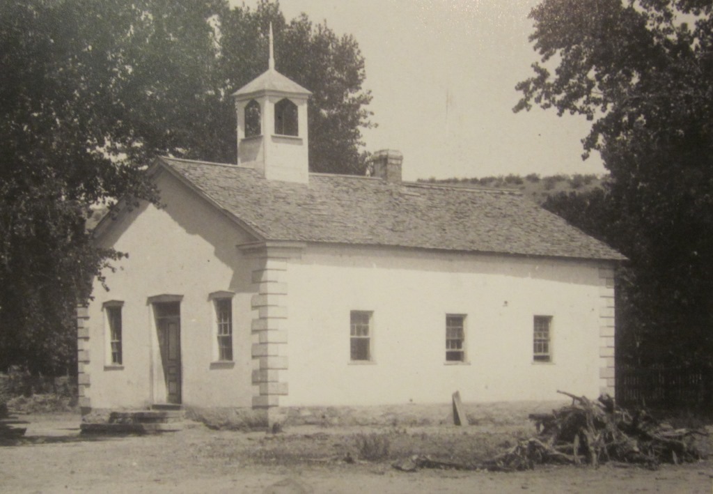 The first church building in Santa Clara