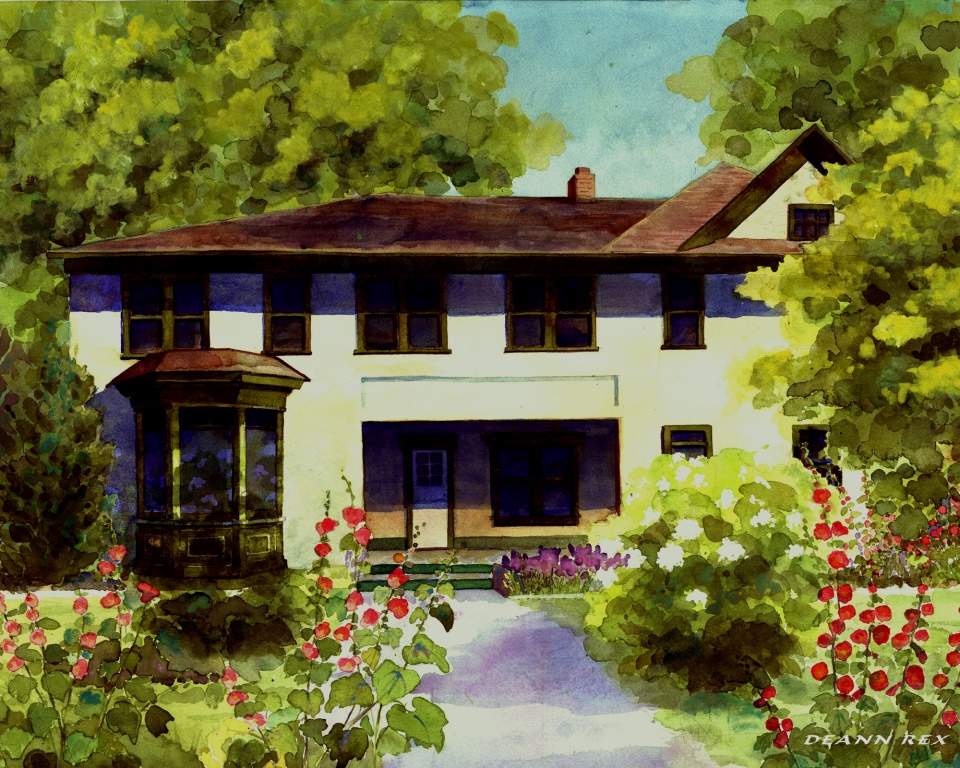 Painting of the McGregor Hospital