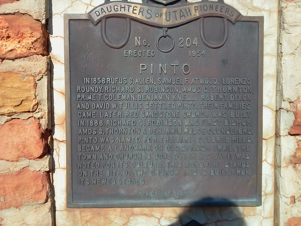 DUP Pinto monument