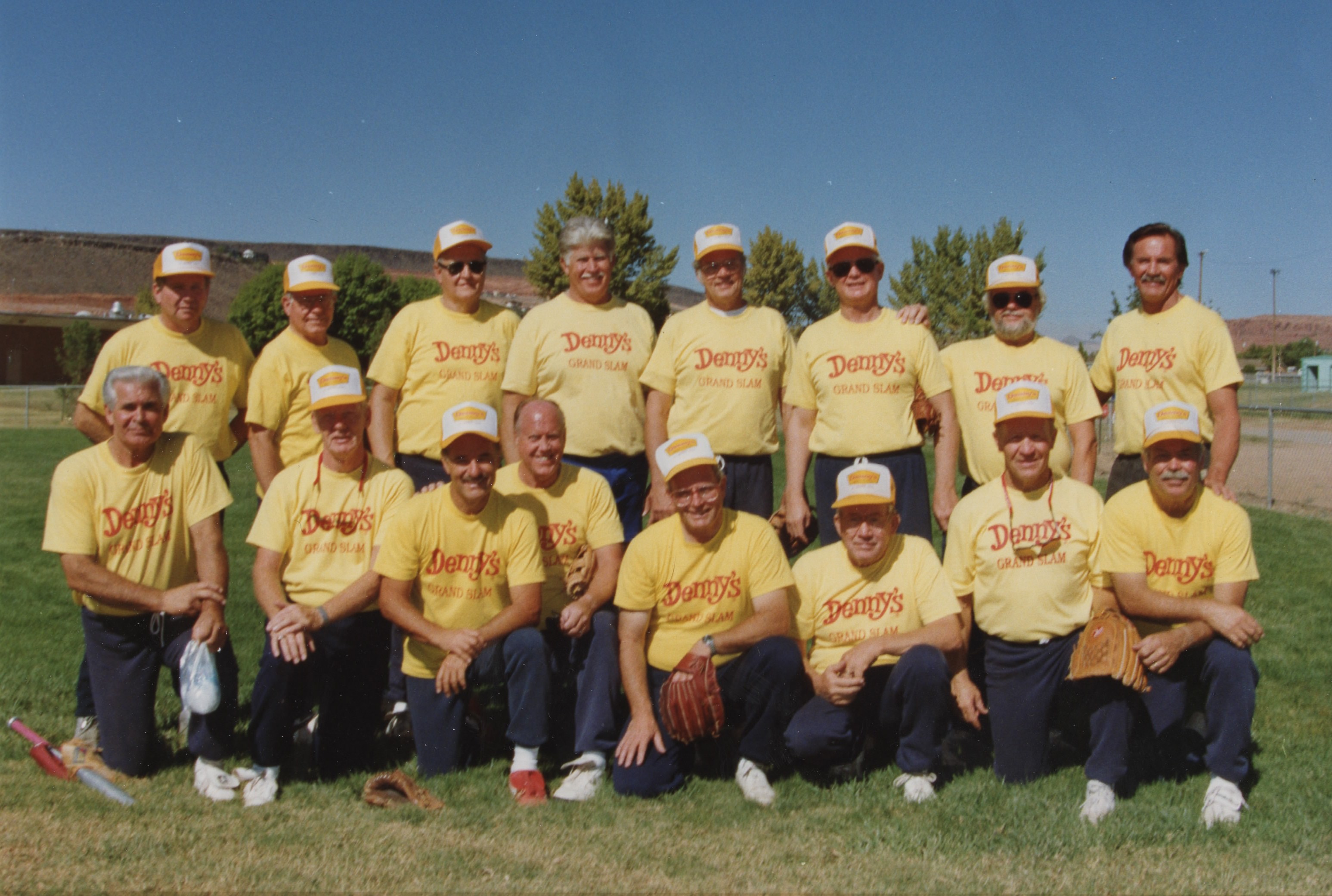 Denny's Grand Slam softball team